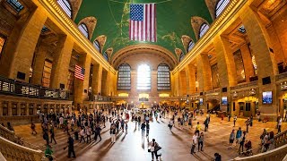 Walking Tour of Grand Central Terminal — New York City 【4K】🇺🇸 [upl. by Anirat333]