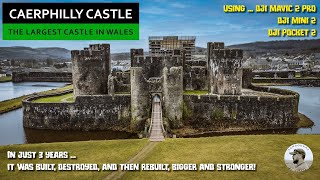 Caerphilly Castle  The Largest in Wales 2nd in Britain [upl. by Avilla]