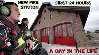 First 24 Hours in a New Fire Station  A Day in the Life [upl. by June340]