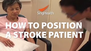 How To Position A Stroke Patient [upl. by Dodi]