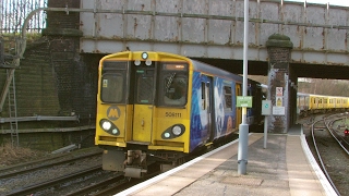 Half an Hour at 216  Birkenhead North Station 1022017  Class 507 508 terminus [upl. by Gresham]