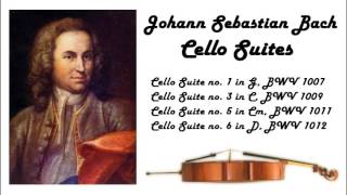 Johann Sebastian Bach  Cello suites in 432 Hz great for reading or studying [upl. by Chance]