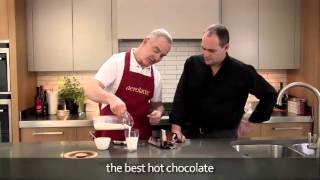 How to make a hot chocolate using an aerolatte milk frother [upl. by Kitty]