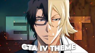 Aizen x Urahara  GTA IV Theme Edit [upl. by Beckett223]